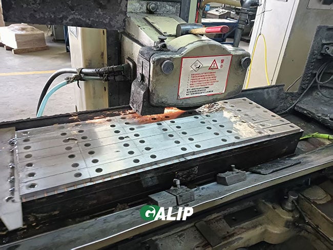 Galip Block workshop, Polishing