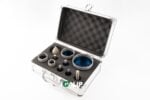 M14 10-Piece Diamond Core Drill Bit and Chamfer Bit Set with Hex Shank Adapter