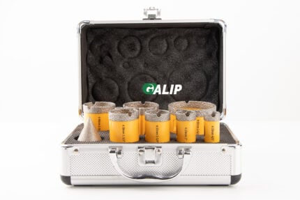 M14 11-Piece Diamond Core Drill Bit and Chamfer Bit Set