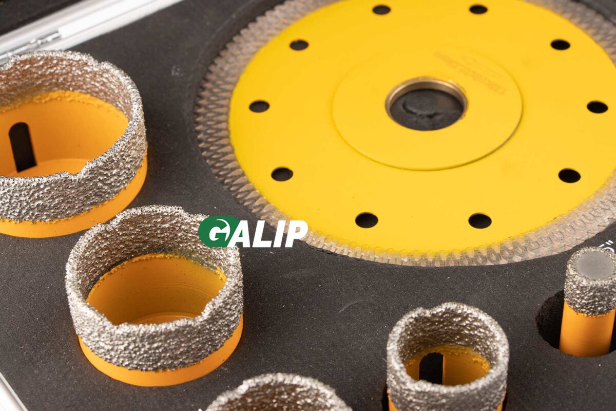 GALIP, M14 11-Piece Diamond Core Drill Bit with 125mm Saw blade Set