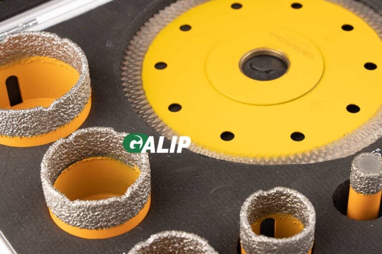 GALIP, M14 11-Piece Diamond Core Drill Bit with 125mm Saw blade Set