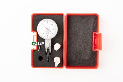 GALIP, 0-0.8 Range Dial Test Indicators, silver, red plastic box, overlooking
