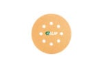 GALIP, 5 Inch 125mm 8 Hole Sanding Discs Gold Hook and Loop, front