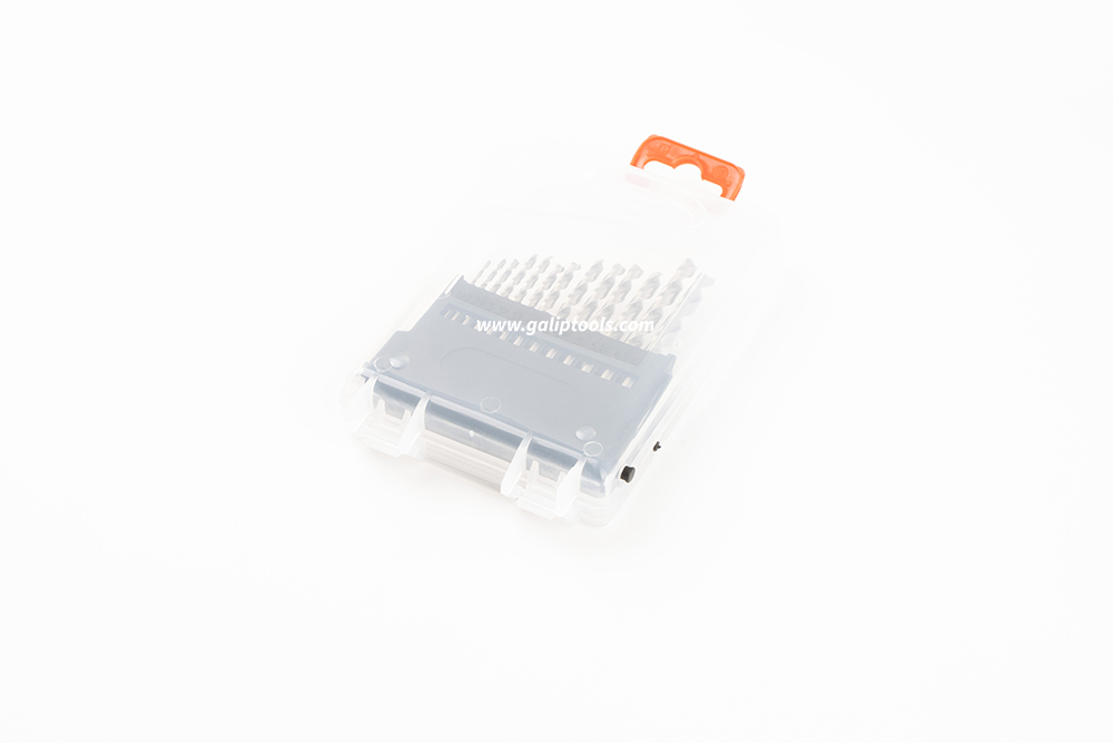13pcs HSS drill bit with plastic box
