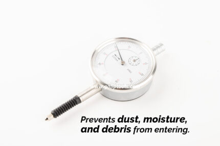 Waterproof Dial Indicator, 0-10mm, Flat Back